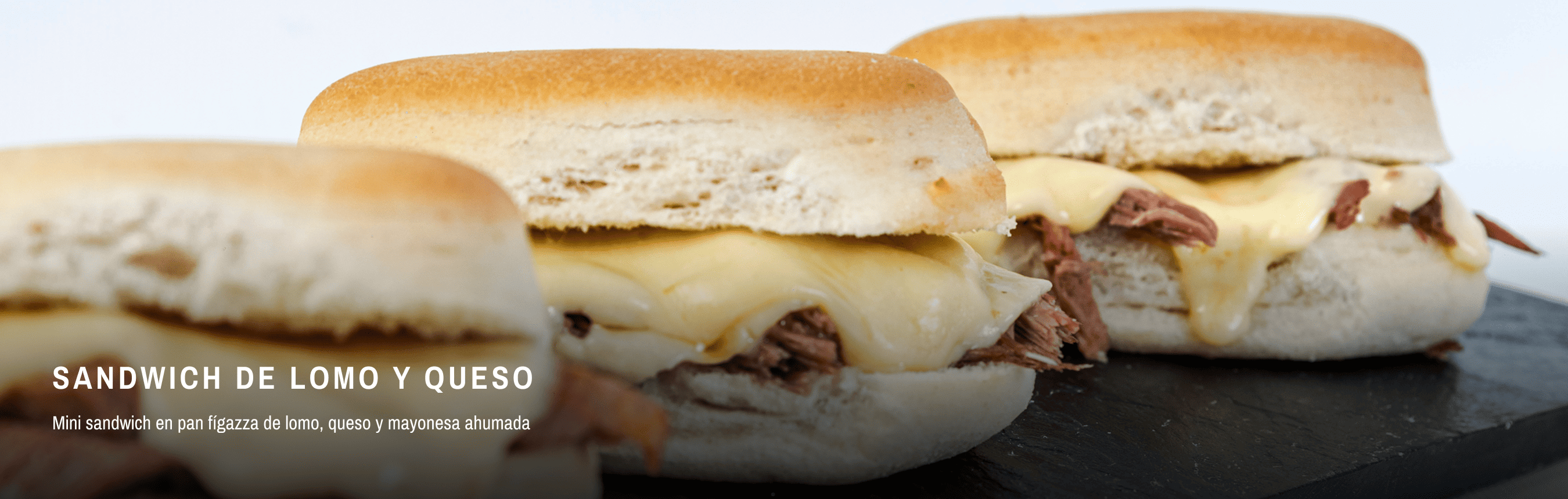 SANDWICH DE LOMO Y QUESO