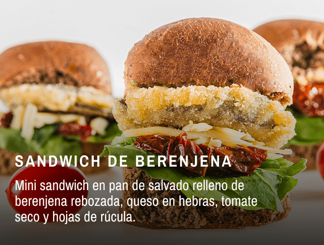 Sandwich de berenjena mobile